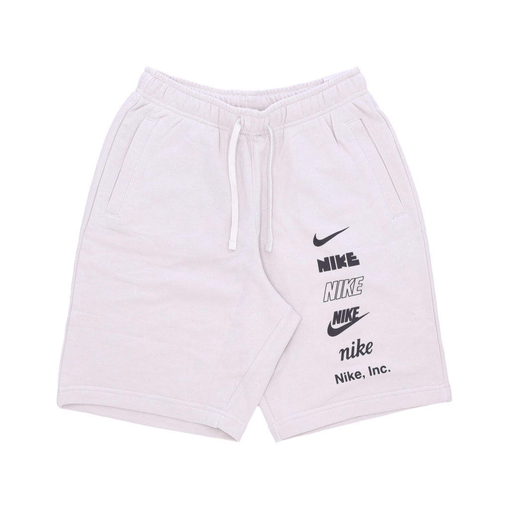 pantalone corto tuta uomo club+ french terry short PHANTOM