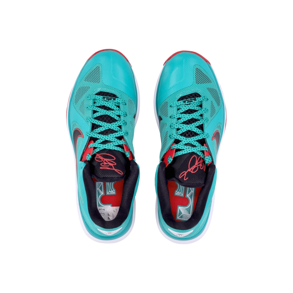 scarpa bassa uomo lebron ix low NEW GREEN/BLACK/ACTION RED/WHITE