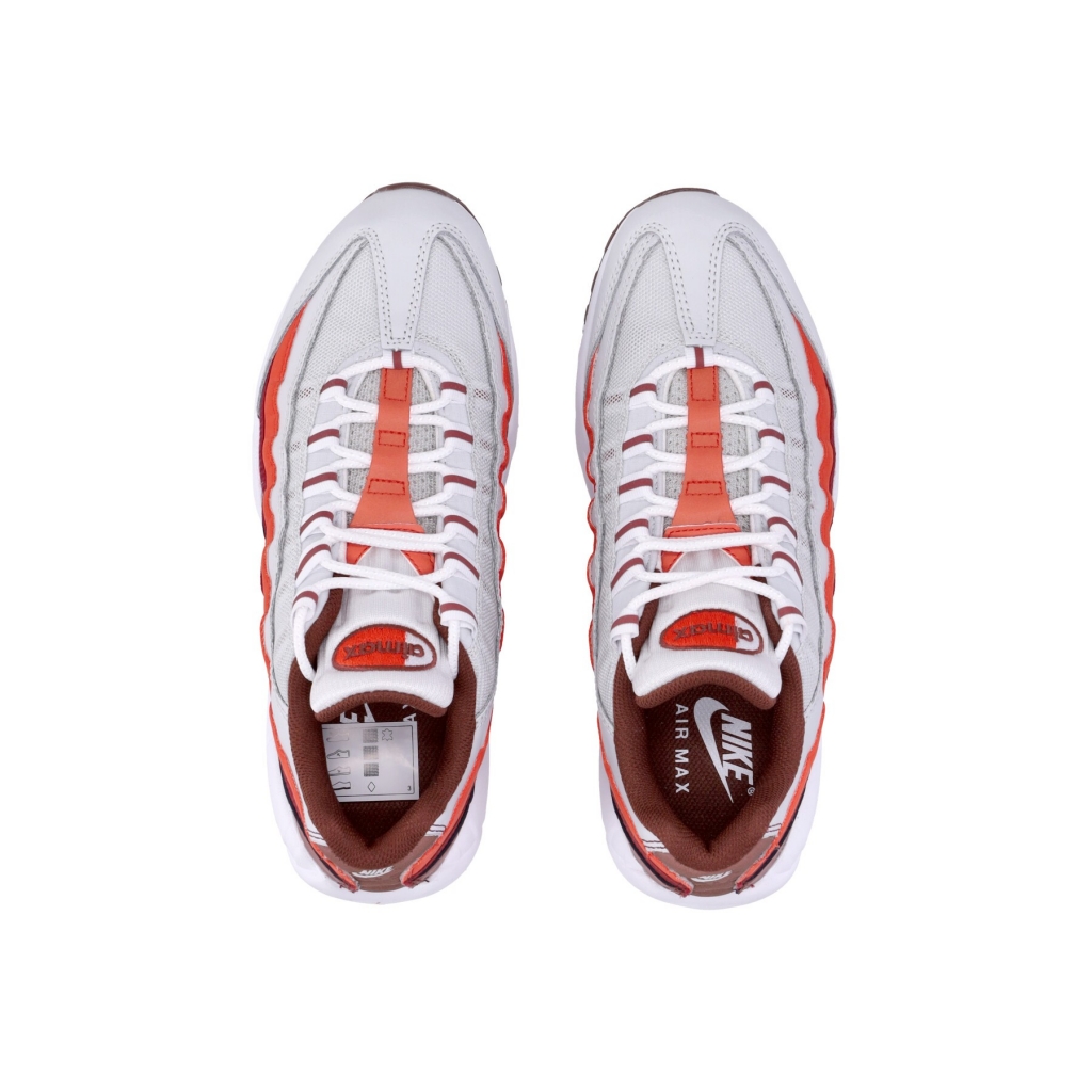 scarpa bassa uomo air max 95 PHOTON DUST/WHITE/DARK PONY/PICANTE RED