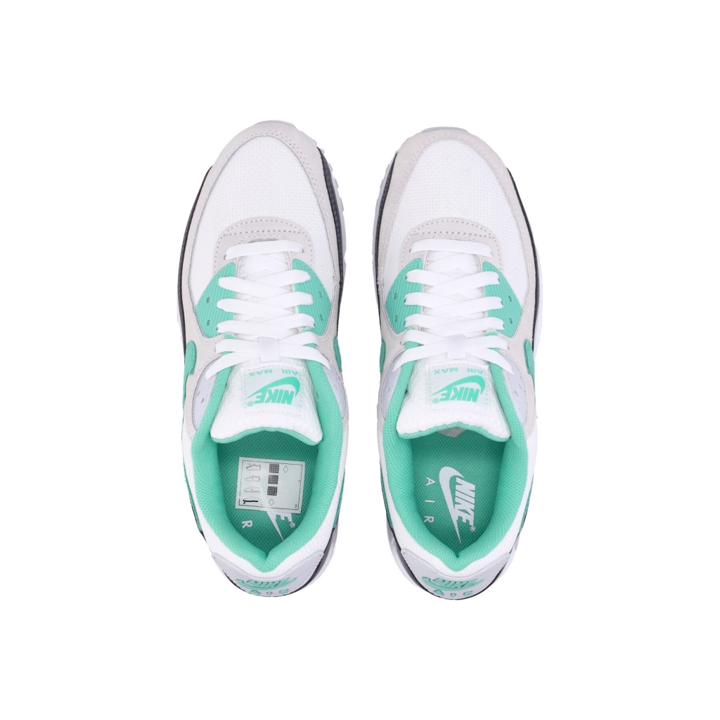 scarpa bassa uomo air max 90 WHITE/SPRING GREEN/ANTHRACITE