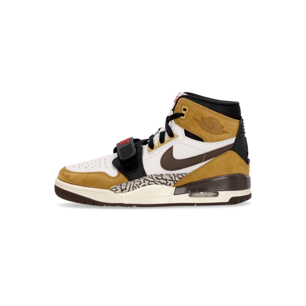 scarpa alta uomo air jordan legacy 312 WHITE/BAROQUE BROWN/WHEAT/VARSITY RED