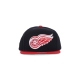 cappellino visiera piatta uomo nhl team 2 tone 20 snapback detwin BLACK/RED