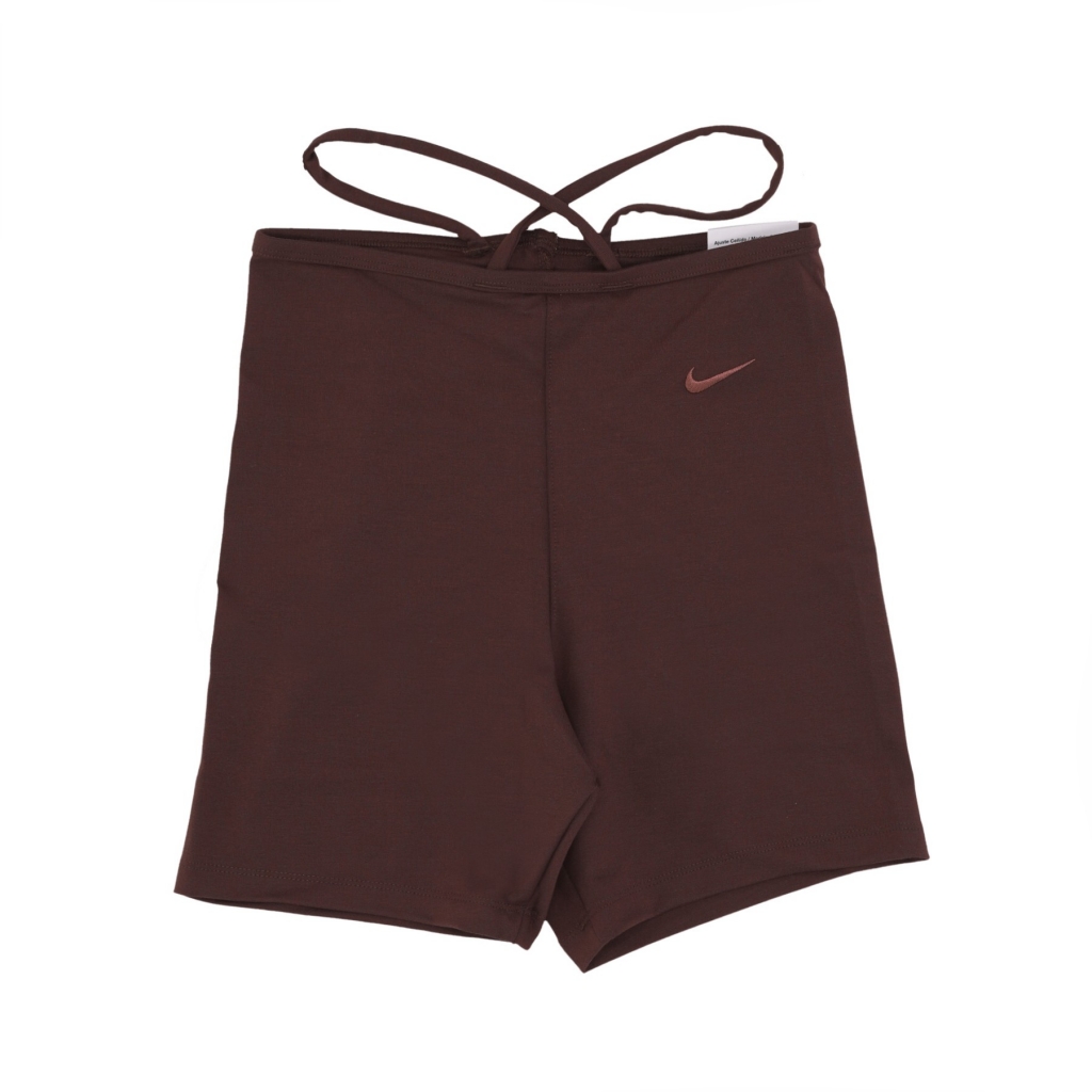pantaloncino ciclista donna sportswear everyday modern short EARTH/PLUM ECLIPSE