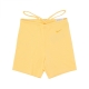 pantaloncino ciclista donna sportswear everyday modern short TOPAZ GOLD/UNIVERSITY GOLD