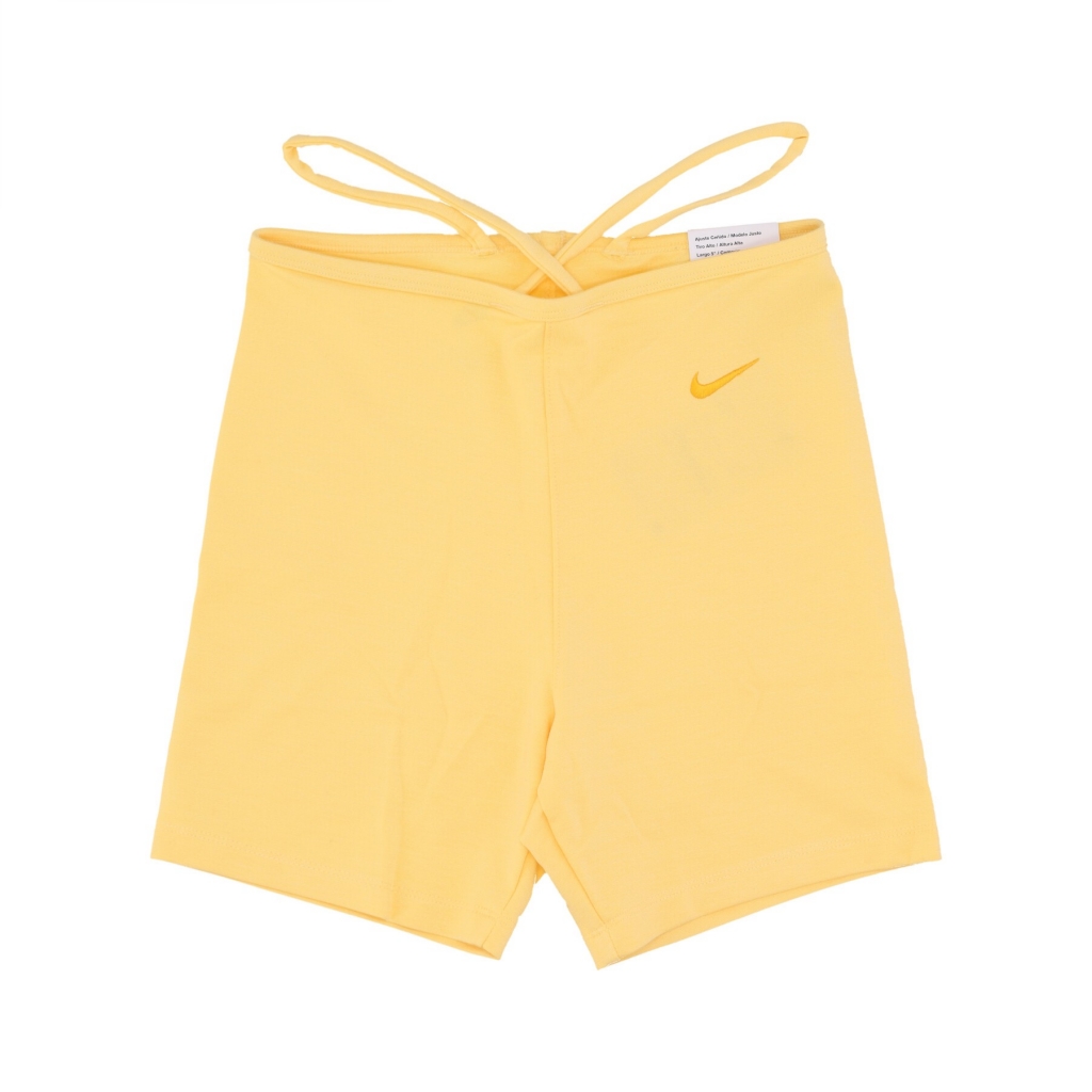 pantaloncino ciclista donna sportswear everyday modern short TOPAZ GOLD/UNIVERSITY GOLD