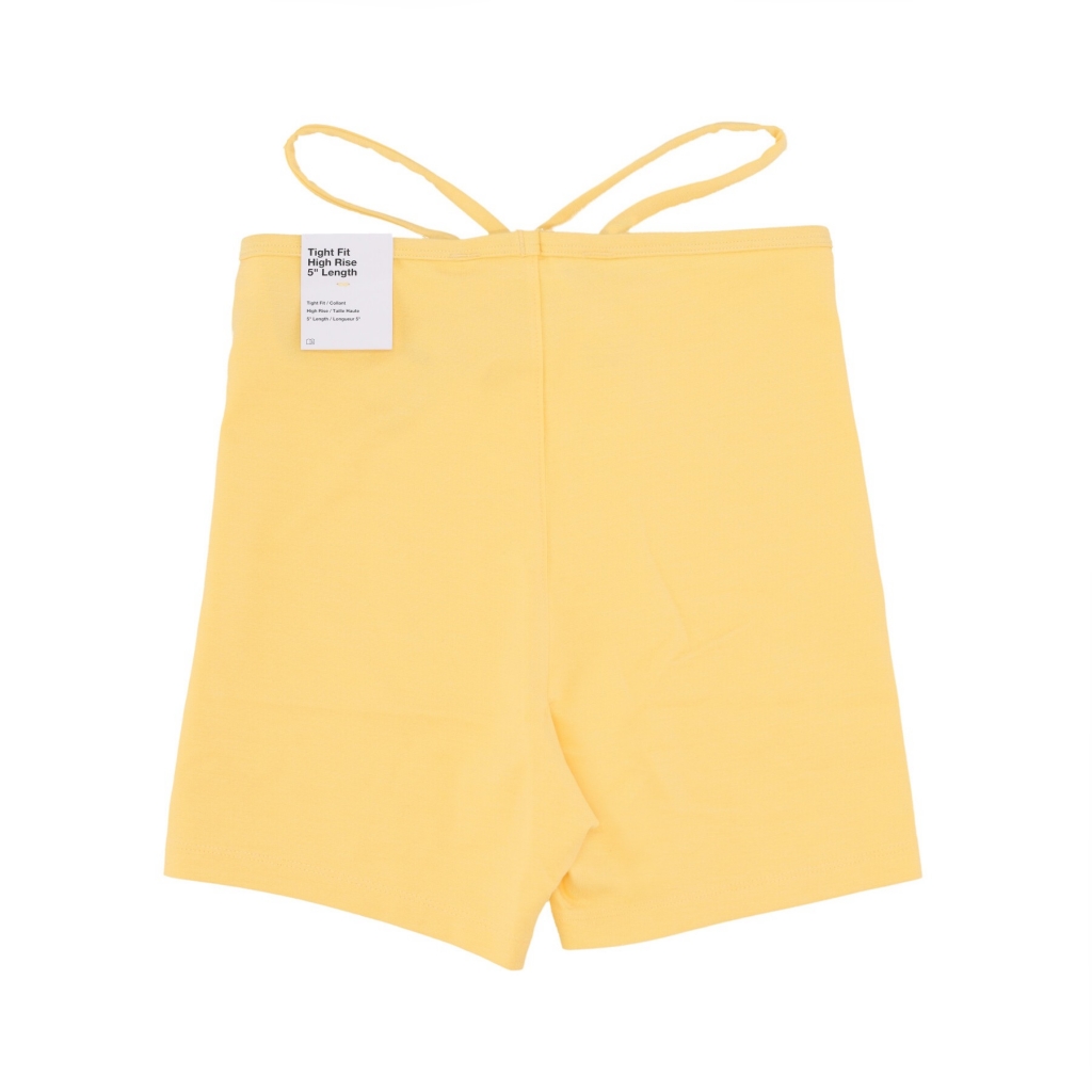 pantaloncino ciclista donna sportswear everyday modern short TOPAZ GOLD/UNIVERSITY GOLD