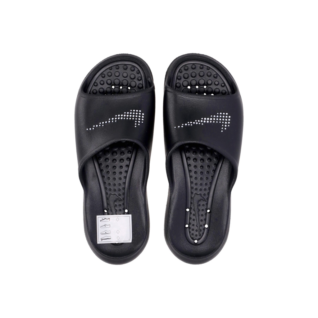 ciabatte donna w victori one shower slide BLACK/WHITE/BLACK