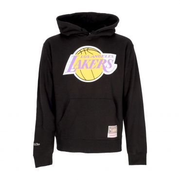felpa cappuccio uomo nba team logo hoodie udp loslak BLACK