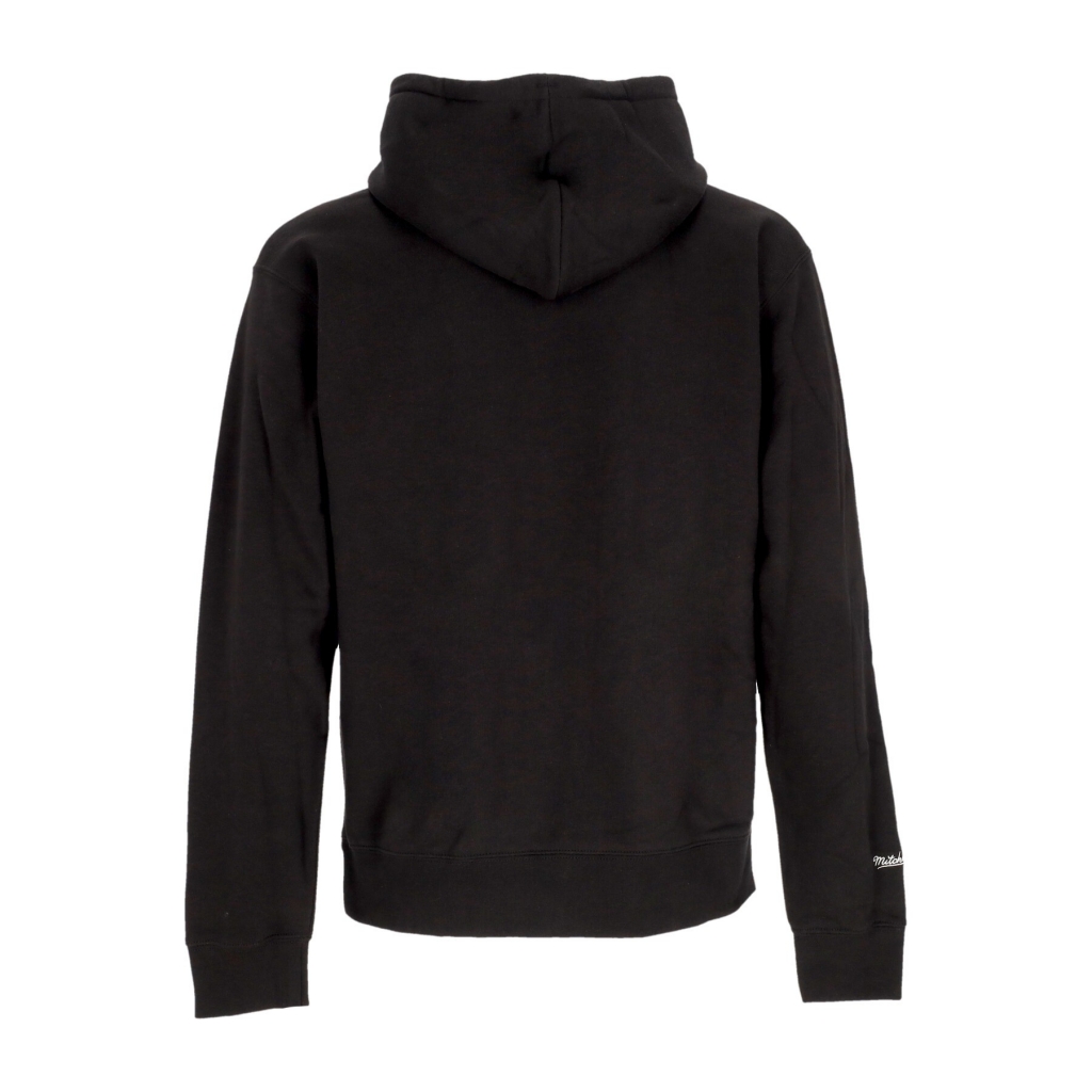 felpa cappuccio uomo nba team logo hoodie udp loslak BLACK