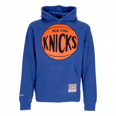 felpa cappuccio uomo nba team logo hoodie neykni ROYAL