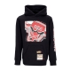 felpa cappuccio uomo nba big face 70 hoodie chibul BLACK