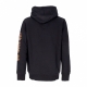 felpa cappuccio uomo nba big face 70 hoodie loslak BLACK