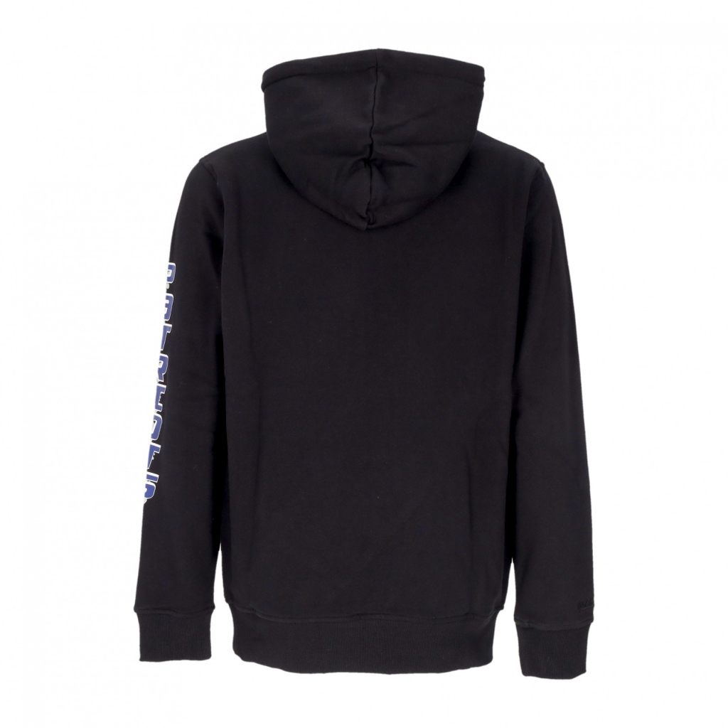 felpa cappuccio uomo nfl big face 70 hoodie neepat BLACK