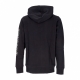 felpa cappuccio uomo nfl big face 70 hoodie oakrai BLACK