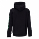 felpa cappuccio uomo nfl big face 70 hoodie phieag BLACK