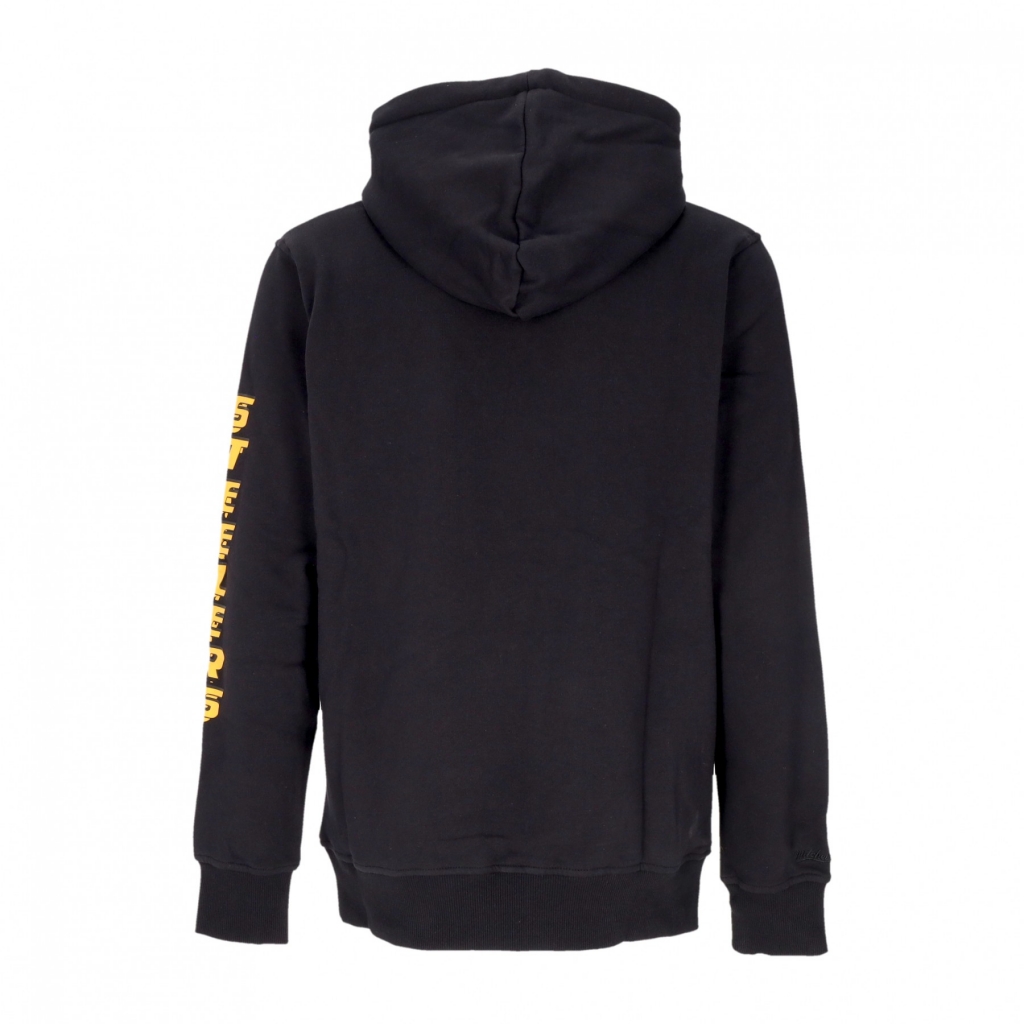 felpa cappuccio uomo nfl big face 70 hoodie pitste BLACK