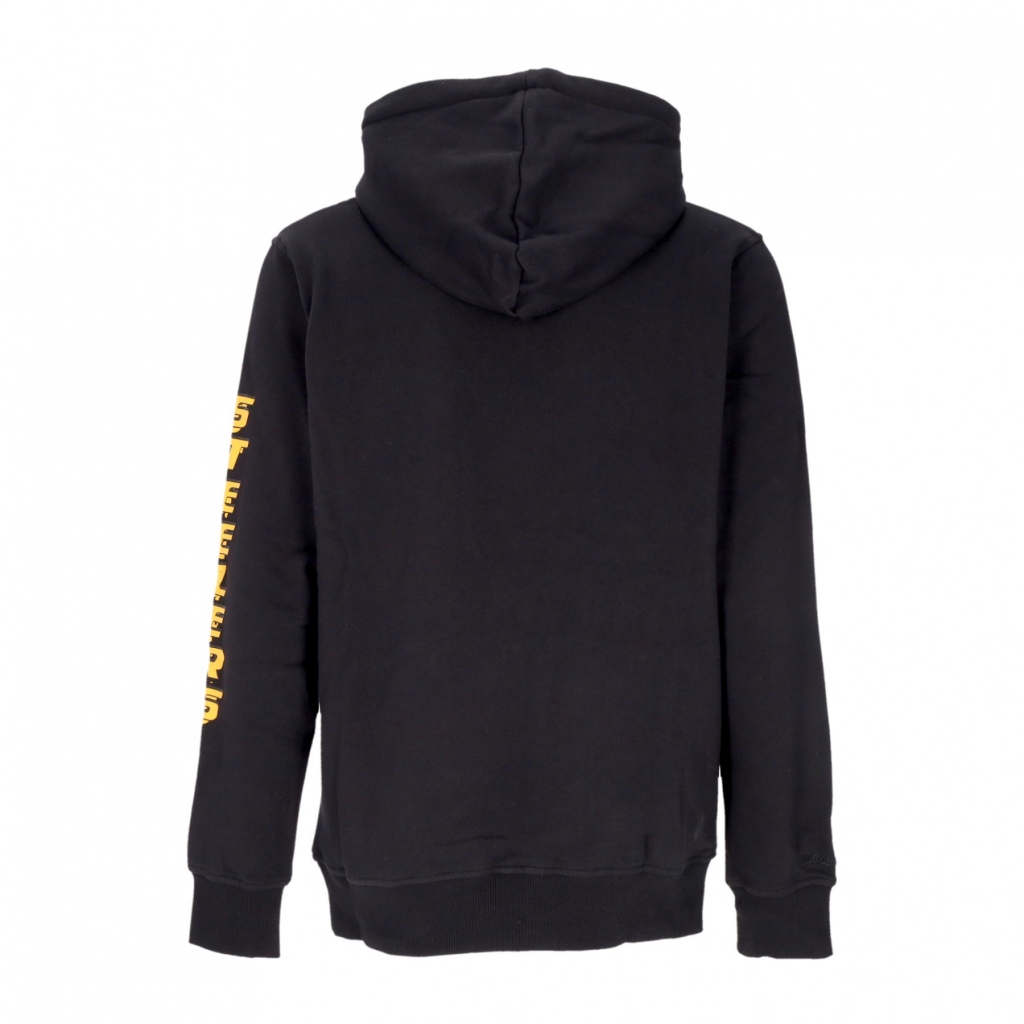 felpa cappuccio uomo nfl big face 70 hoodie pitste BLACK