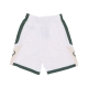 pantaloncino basket uomo nba swingman short home 18 milbuc WHITE/FIR/FLAT OPAL/FIR