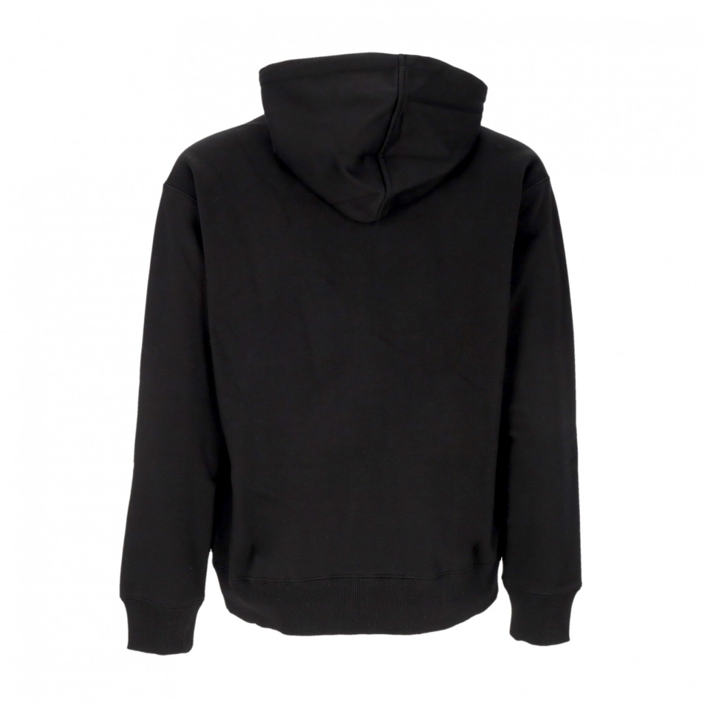 felpa cappuccio zip uomo rain cornell FLINT BLACK