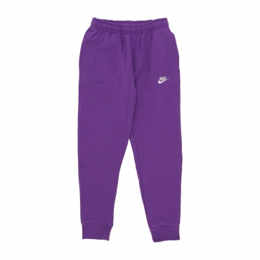 pantalone tuta felpato uomo club jogger bb PURPLE COSMOS/PURPLE COSMOS/WHITE