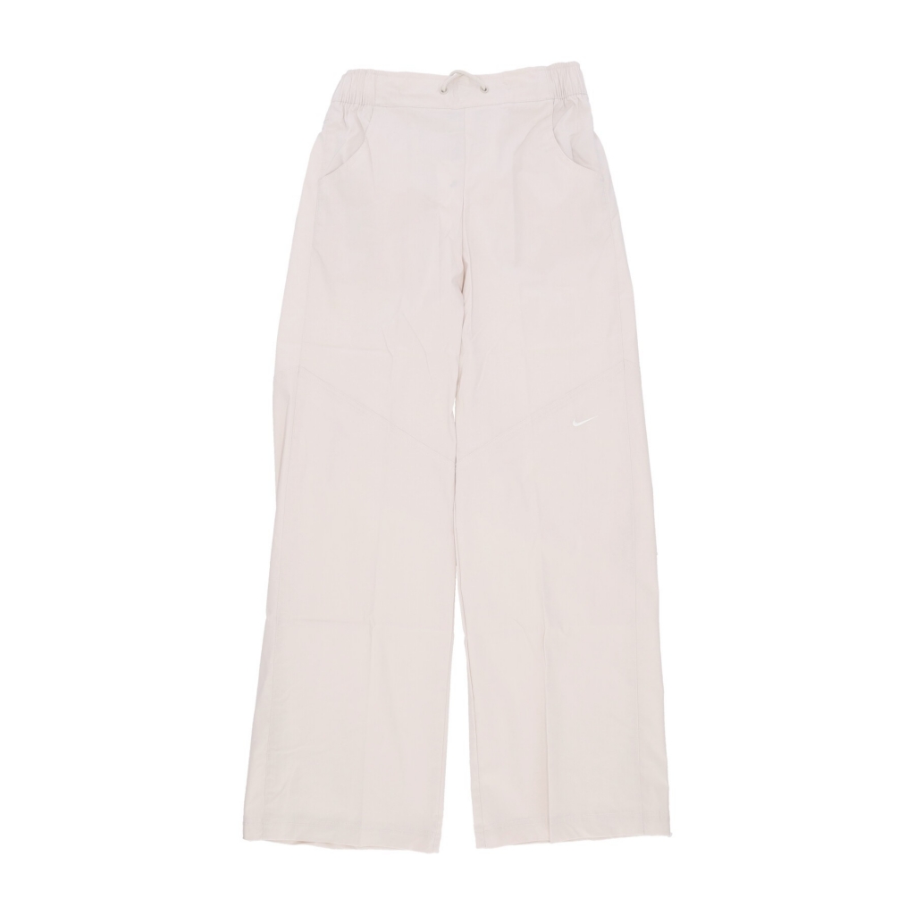 pantalone lungo donna w sportswear essentials woven high rise oh pants LT OREWOOD BRN/SAIL