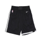 pantaloncino basket uomo nba city edition 2023/24 short memgri BLACK/WHITE