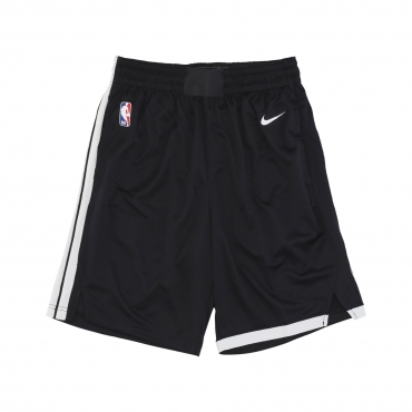 pantaloncino basket uomo nba city edition 2023/24 short memgri BLACK/WHITE