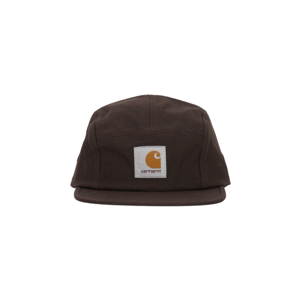 cappellino visiera piatta uomo backley cap TOBACCO