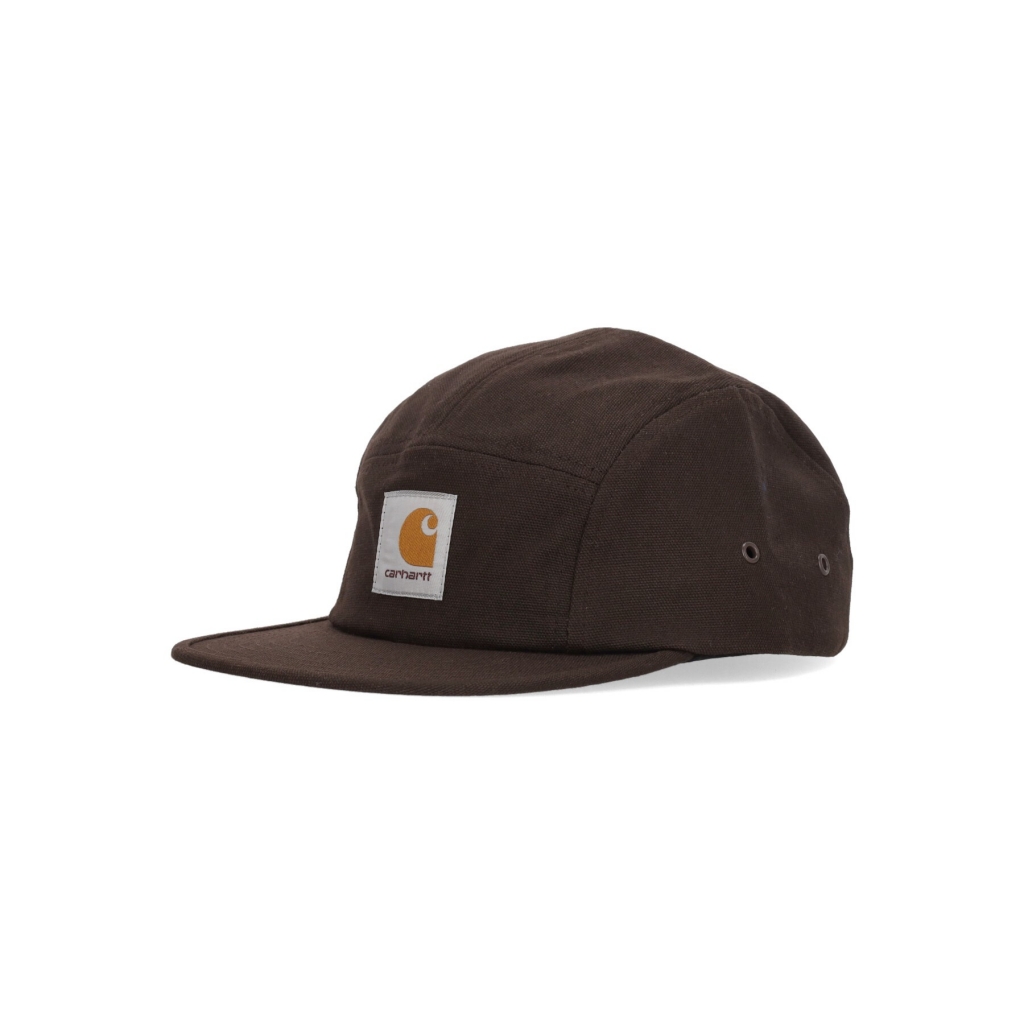 cappellino visiera piatta uomo backley cap TOBACCO