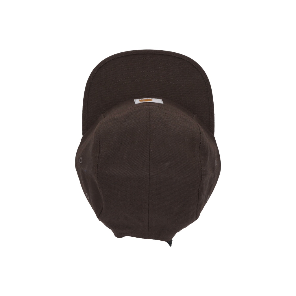 cappellino visiera piatta uomo backley cap TOBACCO