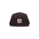 cappellino visiera piatta uomo backley cap TOBACCO