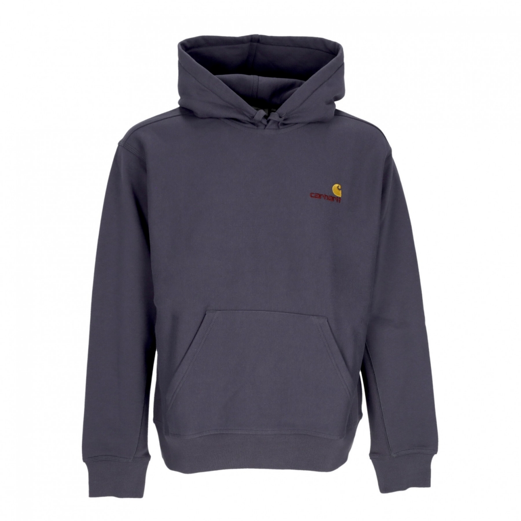 felpa cappuccio uomo hooded american script ZEUS