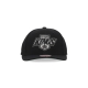 cappellino visiera curva uomo nhl team ground 20 pro snapback loskin BLACK