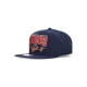 cappellino visiera piatta uomo nba champ stack hwc golwar NAVY