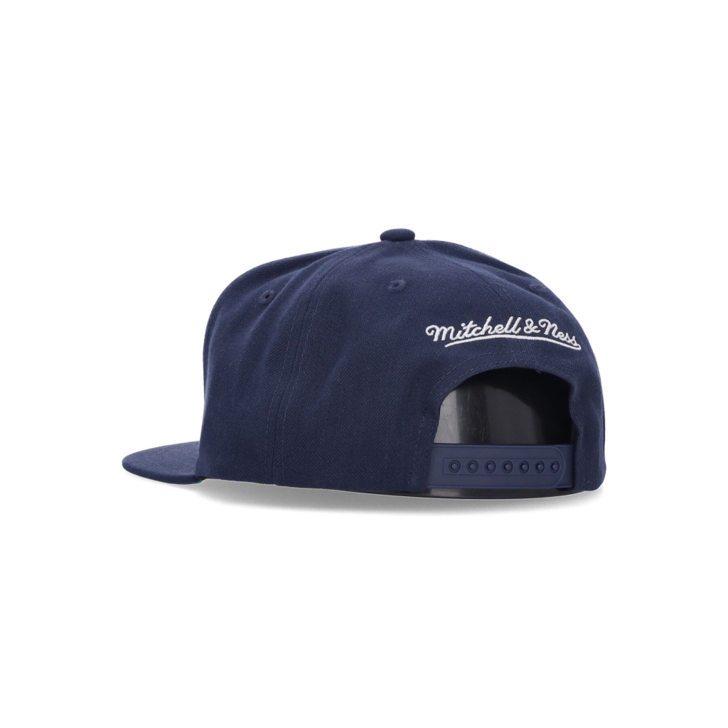 cappellino visiera piatta uomo nba champ stack hwc golwar NAVY