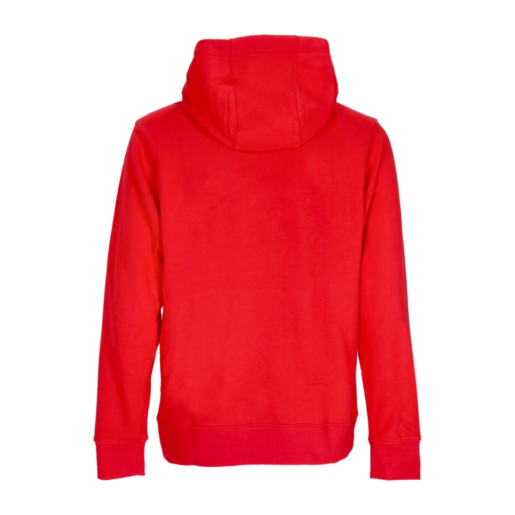 felpa cappuccio uomo nba club hoodie torrap UNIVERSITY RED