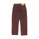 jeans uomo loose denim pants BRICK