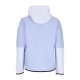 felpa leggera cappuccio zip uomo sportswear tech fleece full-zip hoodie COBALT BLISS/LT LEMON TWIST