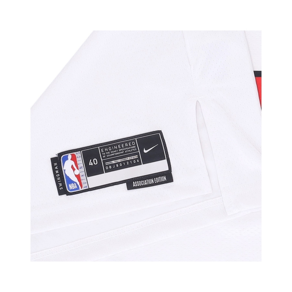 canotta basket uomo nba dri-fit swingman jersey association edition 22 no 8 zach lavine chibul WHITE