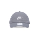 cappellino visiera curva uomo h86 futura washed PARTICLE GREY/WHITE