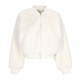 pelliccia donna w sportswear reversible faux fur bomber SAIL/SANDDRIFT