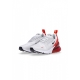 scarpa bassa ragazzo air max 270 gs PHOTON DUST/BLACK/PICANTE RED