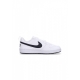 scarpa bassa ragazzo court borough low recraft gs WHITE/BLACK