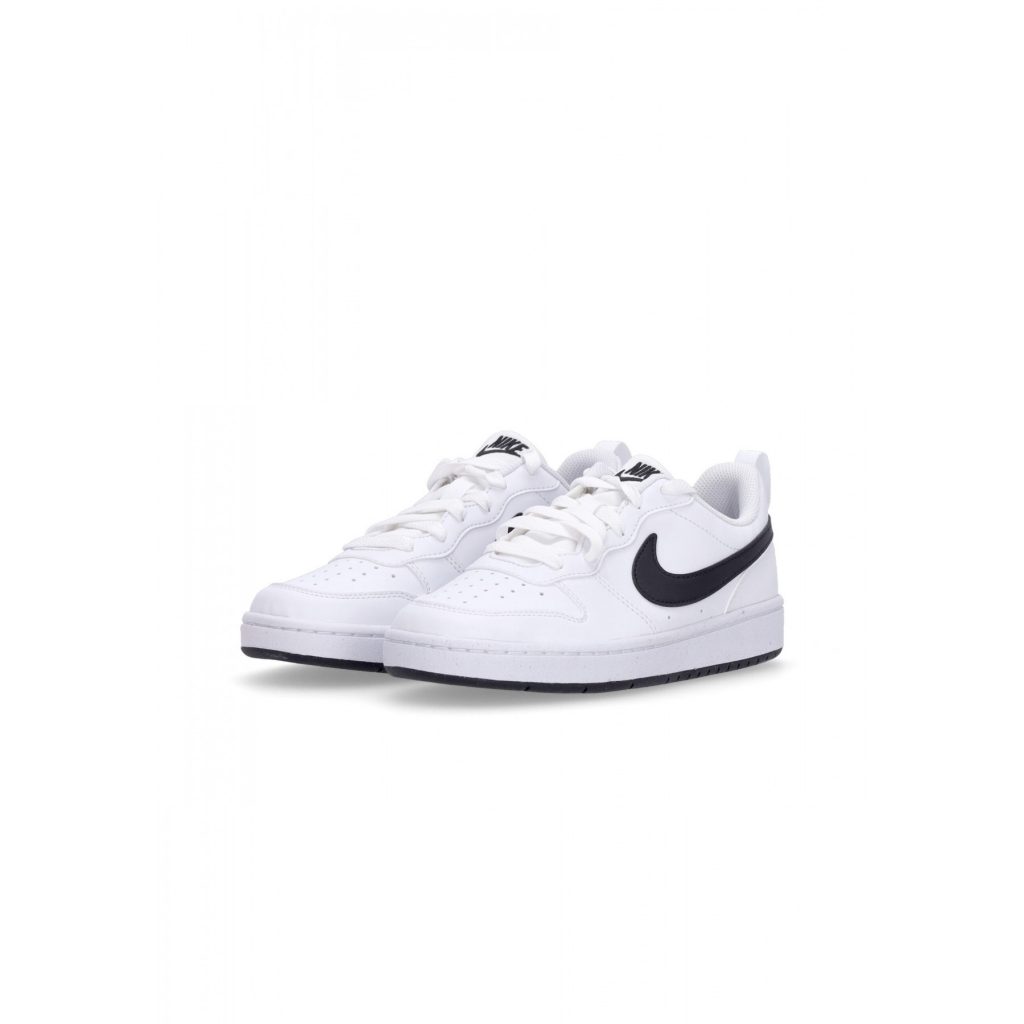 scarpa bassa ragazzo court borough low recraft gs WHITE/BLACK