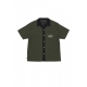 camicia manica corta uomo giles woven MILITARY GREEN