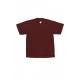maglietta uomo best wishes tee BURGUNDY