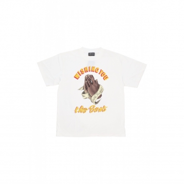 maglietta uomo best wishes tee WHITE