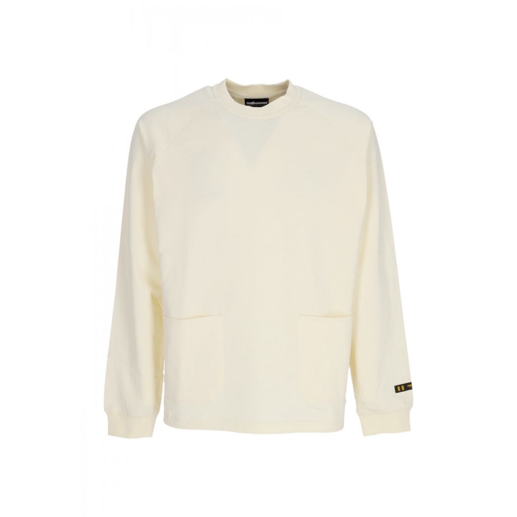 maglietta manica lunga uomo pocket l/s tee OFF WHITE