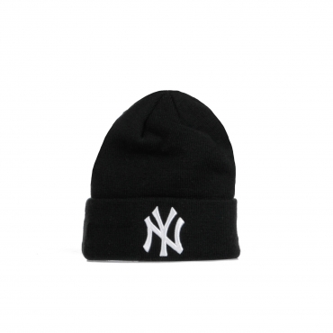 cappello uomo mlb essential cuff knit neyyan BLACK/WHITE