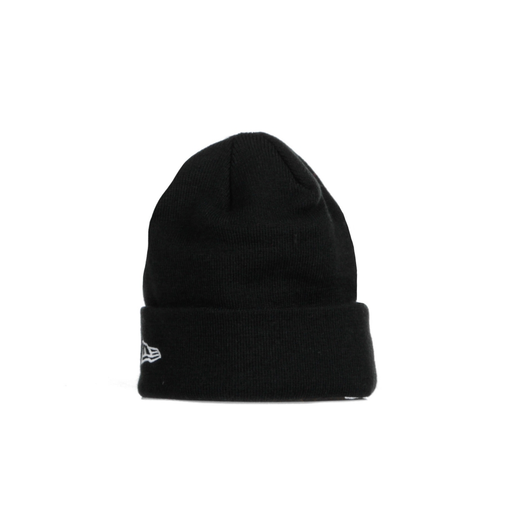 cappello uomo mlb essential cuff knit neyyan BLACK/WHITE